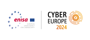 Logo ENISA + Cyber Europe 2024